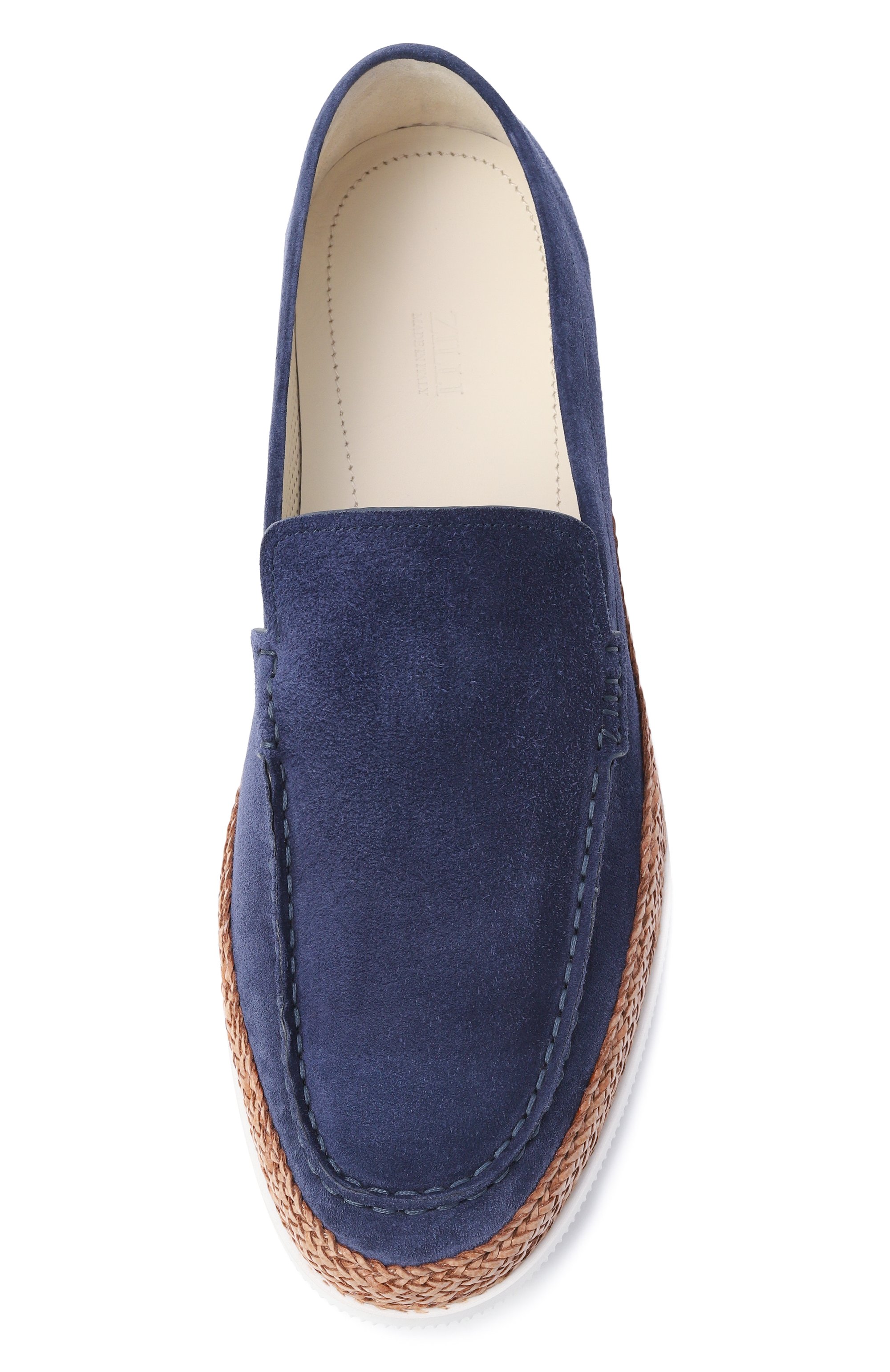 Замшевые лоферы ZILLI, арт. H0205AM1197VPAP01, фото 6