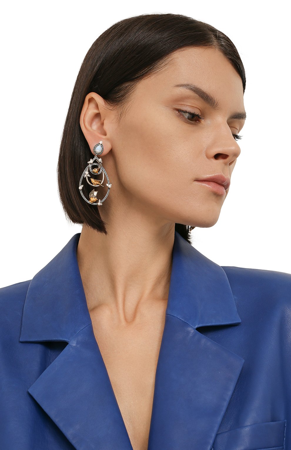 Серьги bird QUEENSBEE, арт. 201315, фото 2