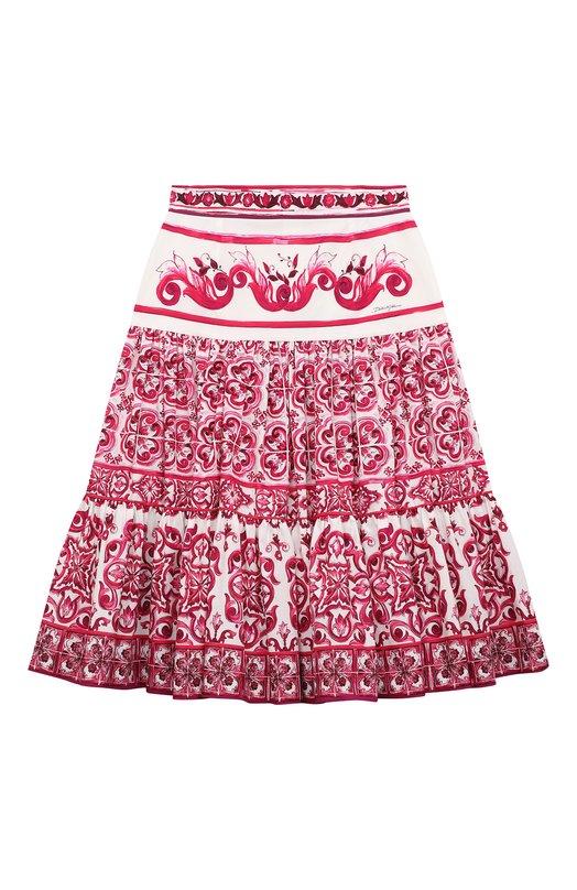 Хлопковая юбка Dolce & Gabbana
