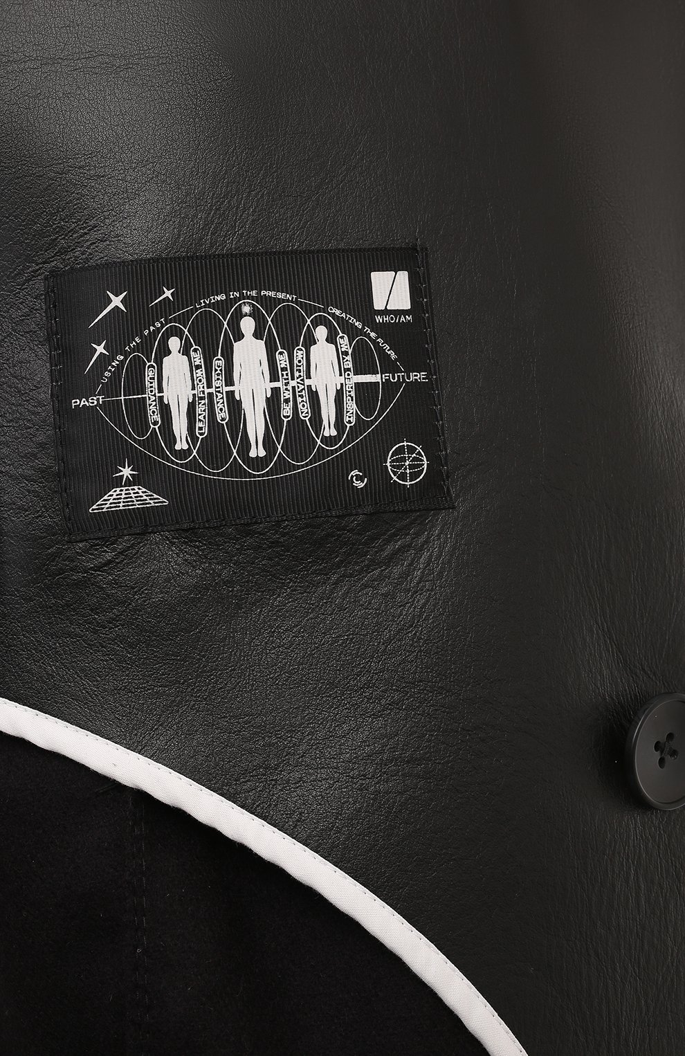 Кожаный пиджак WHO_AM, арт. MJ1-P243-LEATHER, фото 8