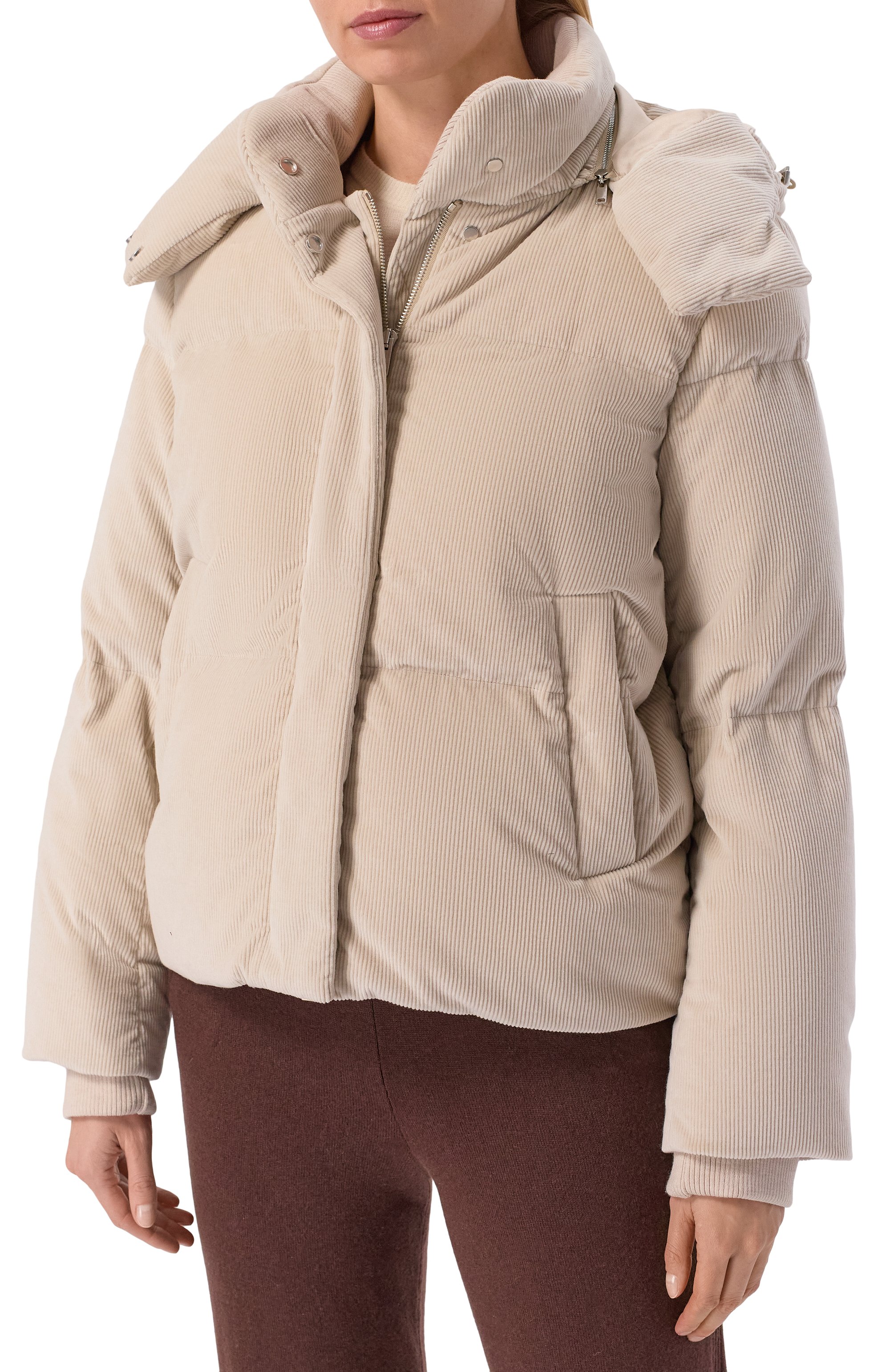 Вельветовый пуховик MVST, арт. M25.1MW.0013/5180, фото 3