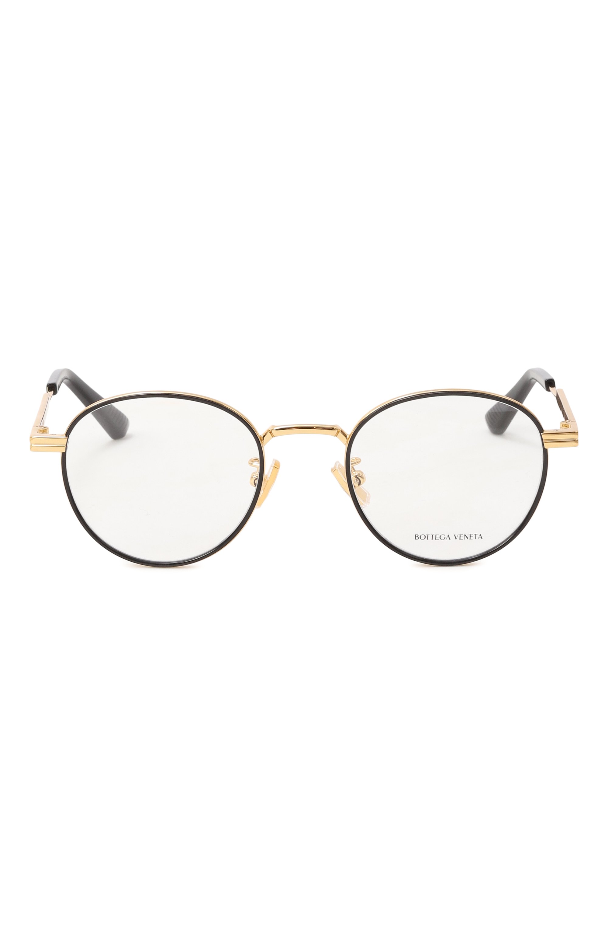 Оправа BOTTEGA VENETA золотого цвета по цене 42900 руб., арт. BV13370J 001, фото 4 Оправа BOTTEGA VENETA, арт. BV13370J 001, фото 4