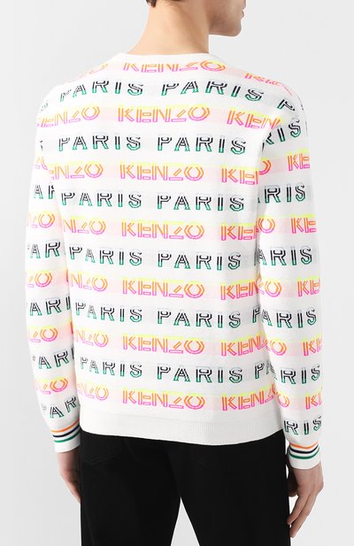 Хлопковый джемпер KENZO, арт. 5PU2423LD, фото 4