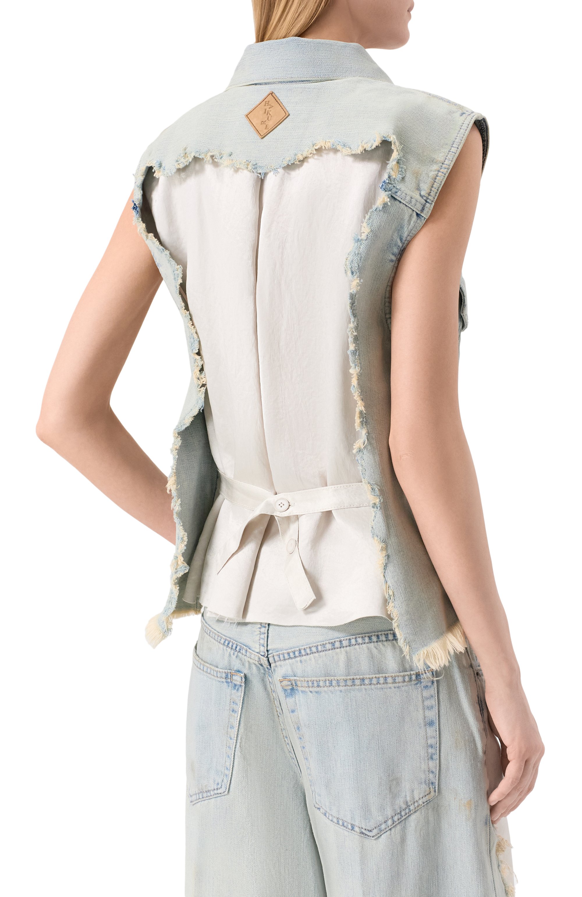 Джинсовый жилет ryder HAIKURE, арт. HEW09127DF204L0935/RYDER DUSTY BLUE, фото 4