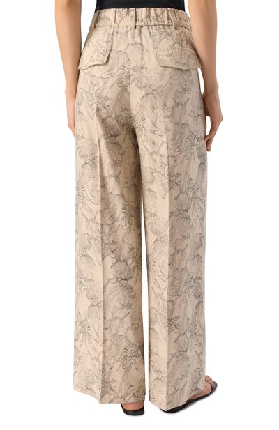 Брюки из вискозы и льна WINDSOR, арт. 52 DH456HV 10019671/30046397, фото 4