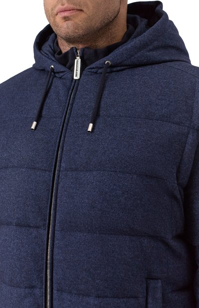 Пуховик из шелка и кашемира STEFANO RICCI, арт. MDJ5300100/4646/60, фото 5