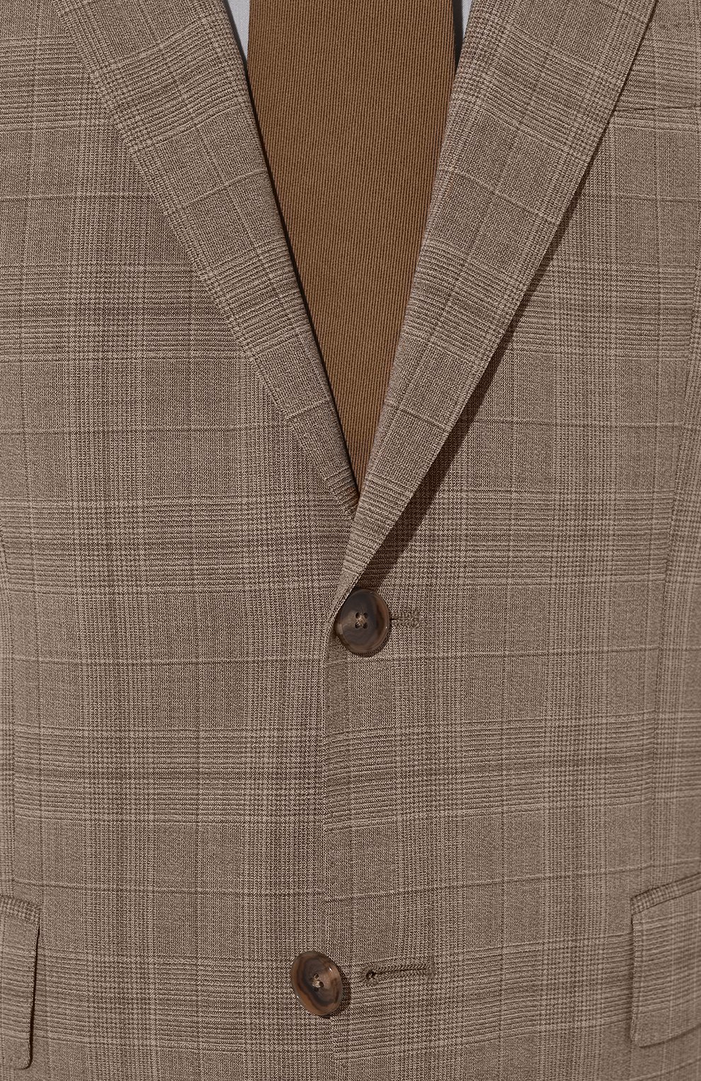 Шерстяной костюм BOSS бежевого цвета по цене 79100 руб., арт. 50489350, фото 6 Шерстяной костюм BOSS, арт. 50489350, фото 6