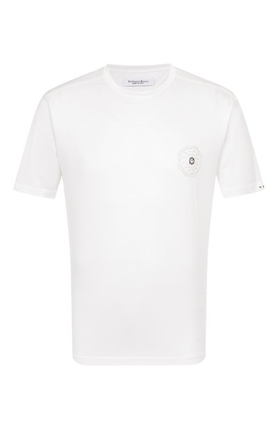 Мужская хлопковая футболка STEFANO RICCI, арт. MNH5204330/TE0001