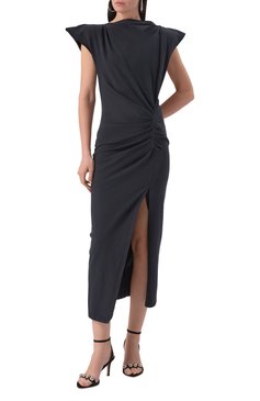 Хлопковое платье ISABEL MARANT, арт. R00307FA/A1N41I, фото 3