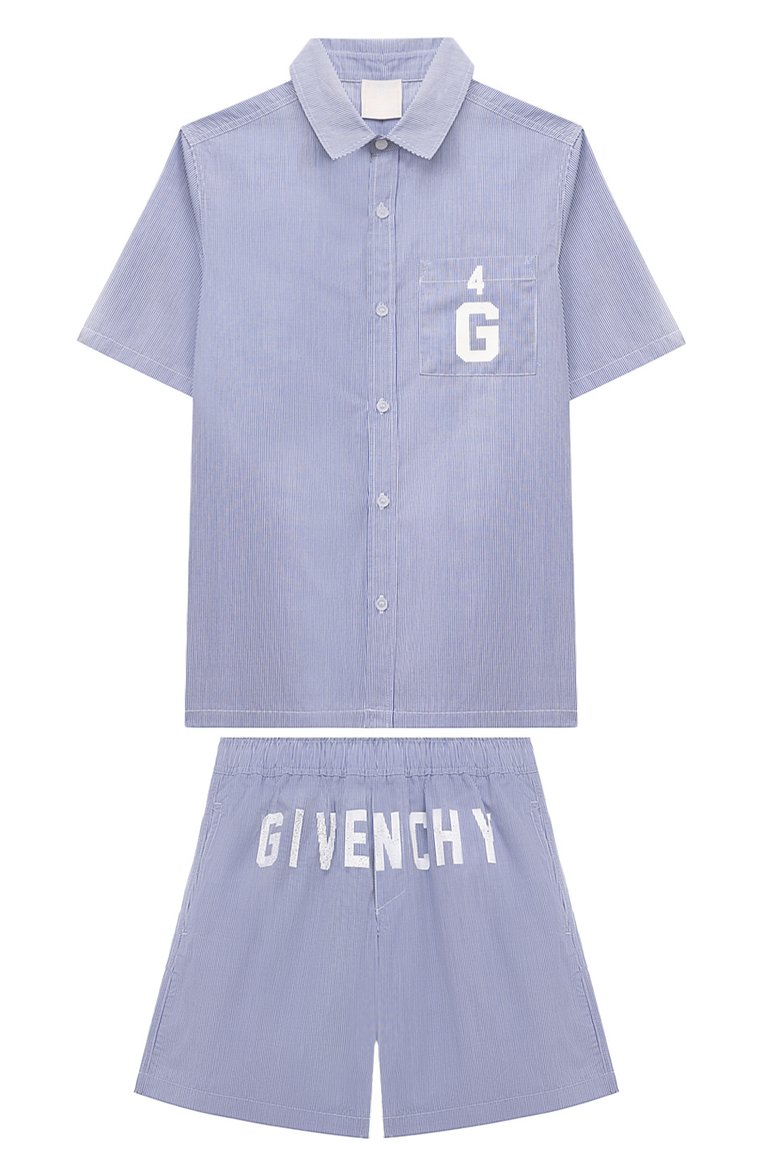 Комплект из рубашки и шорт GIVENCHY, арт. H30259/6A-12A, фото 1
