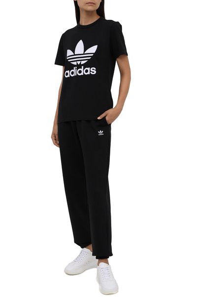 Хлопковые джоггеры ADIDAS ORIGINALS, арт. H06629, фото 2