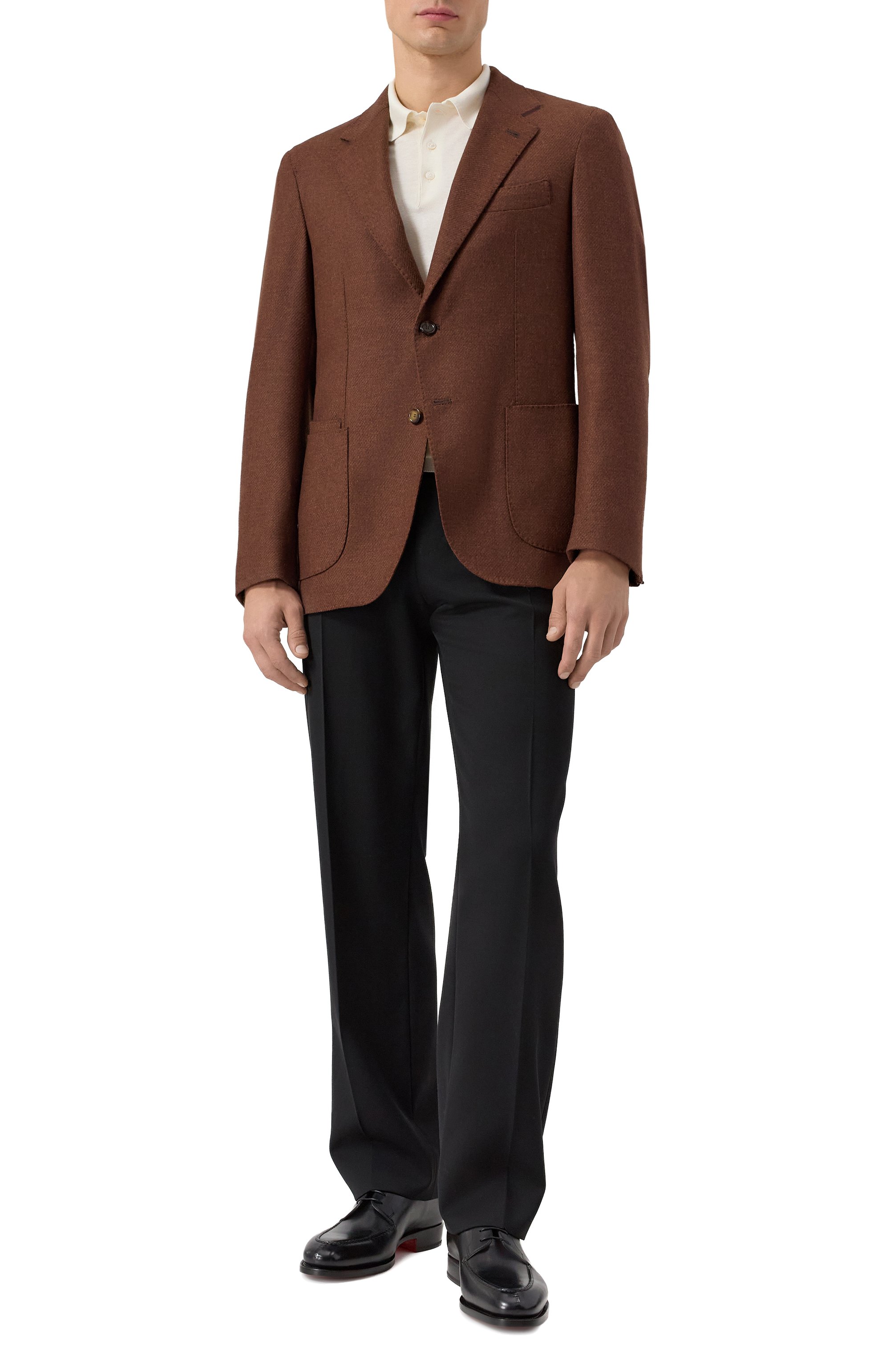 Пиджак из шерсти и кашемира ANDREA CAMPAGNA, арт. VATICAN0/T25240-29/4, фото 3