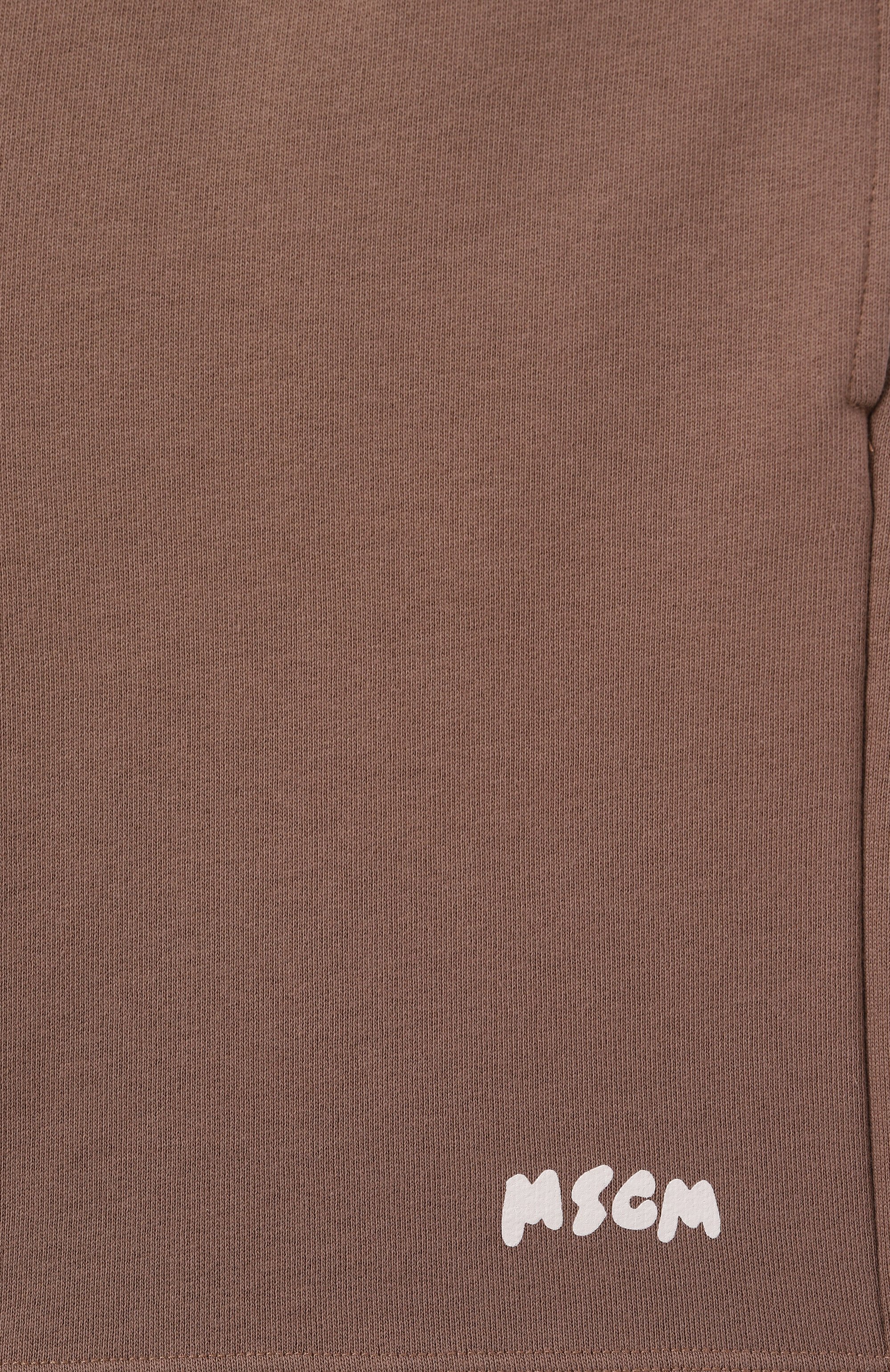 Хлопковые шорты MSGM KIDS, арт. S5MSJBBE011, фото 3