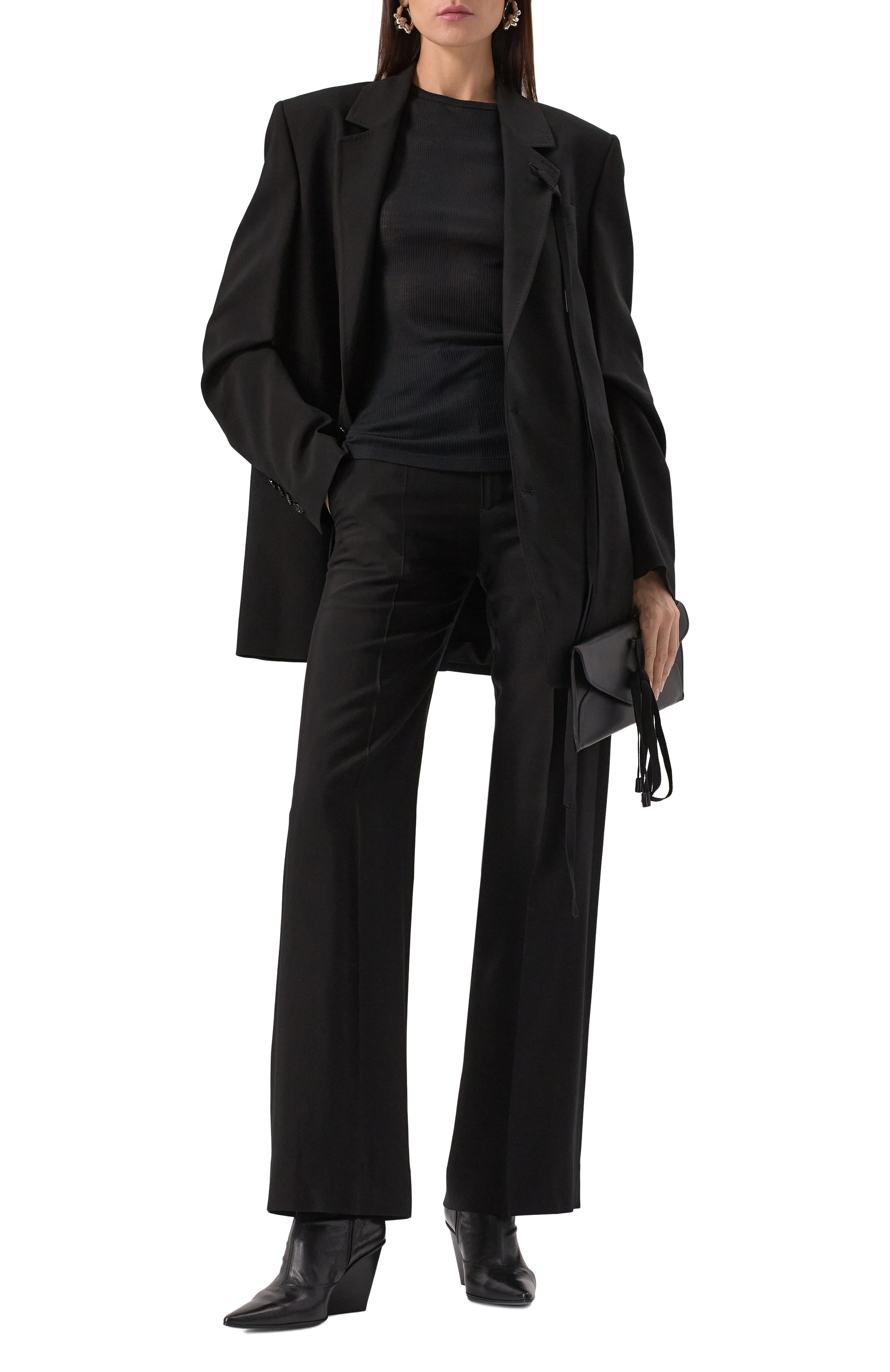 Пуловер из вискозы и хлопка ANN DEMEULEMEESTER, арт. B0011488/FA570, фото 2