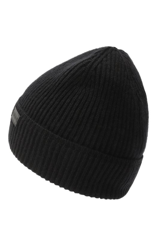 Шапка из шерсти и кашемира Canali B0032/MK02171 Чёрный  B0032/MK02171 Фото 2