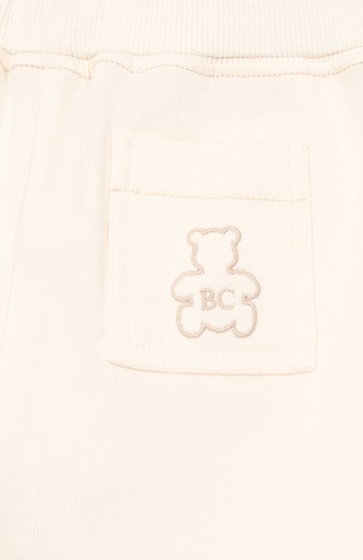 Хлопковые джоггеры BRUNELLO CUCINELLI кремового цвета по цене 38550 руб., арт. BD824TW50R, фото 3 Хлопковые джоггеры BRUNELLO CUCINELLI, арт. BD824TW50R, фото 3