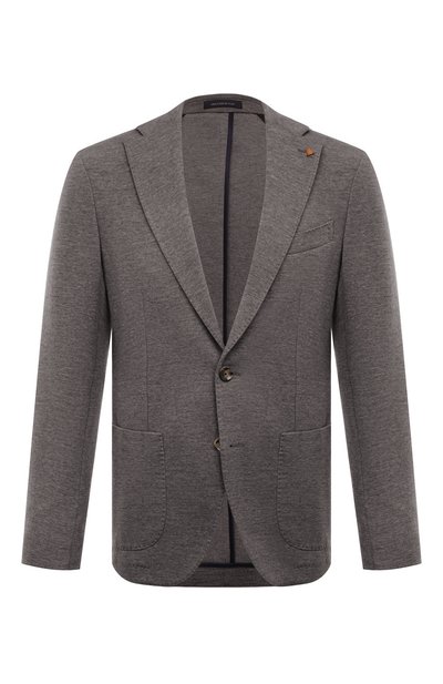 Мужской пиджак из шерсти и хлопка SARTORIA LATORRE, арт. JD74/JG072
