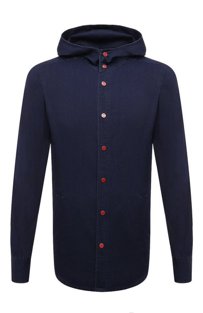 Мужская джинсовая рубашка KITON, арт. UMCMARH08858