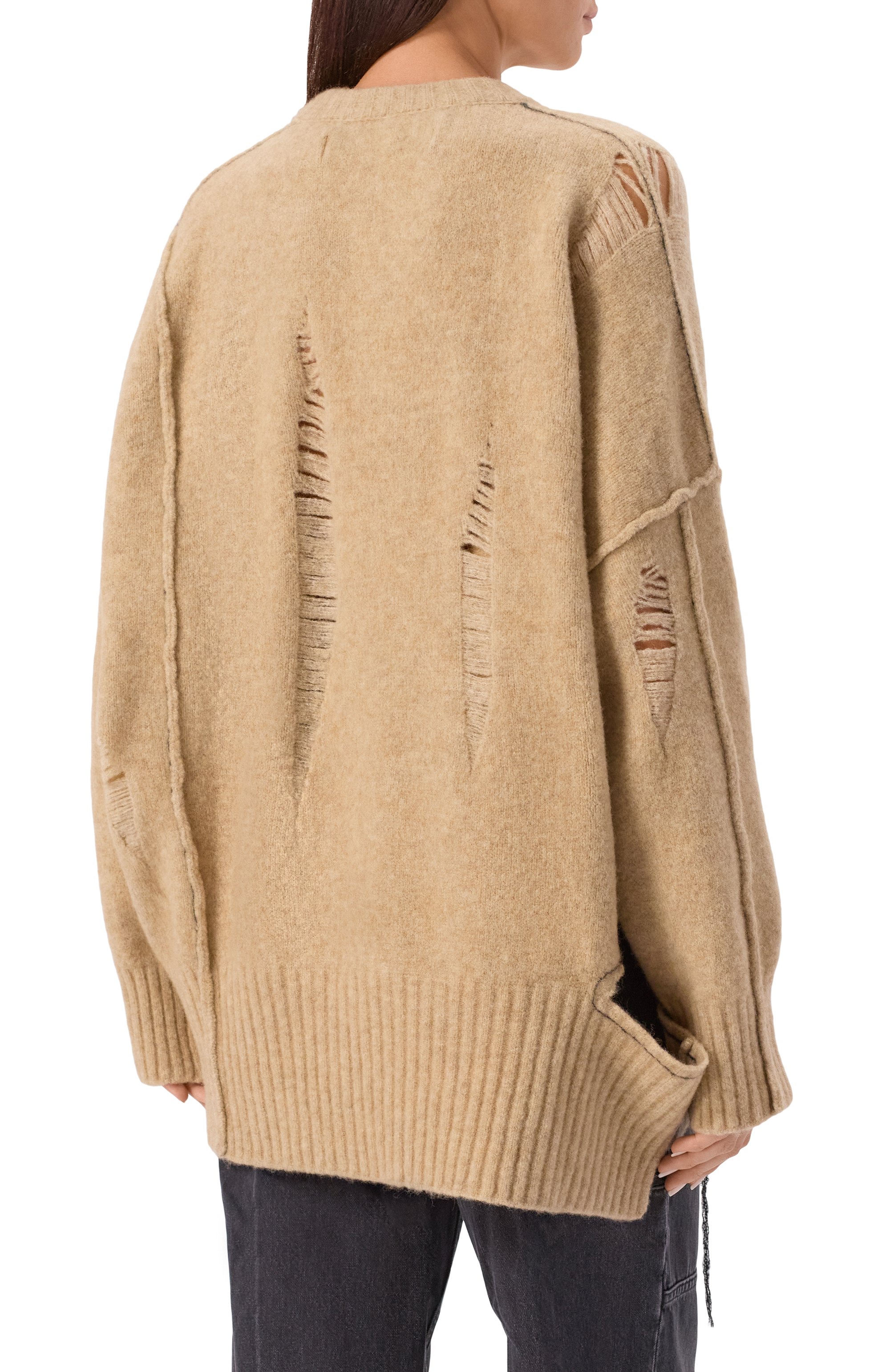 Шерстяной свитер ISABEL BENENATO, арт. UK04F25, фото 8