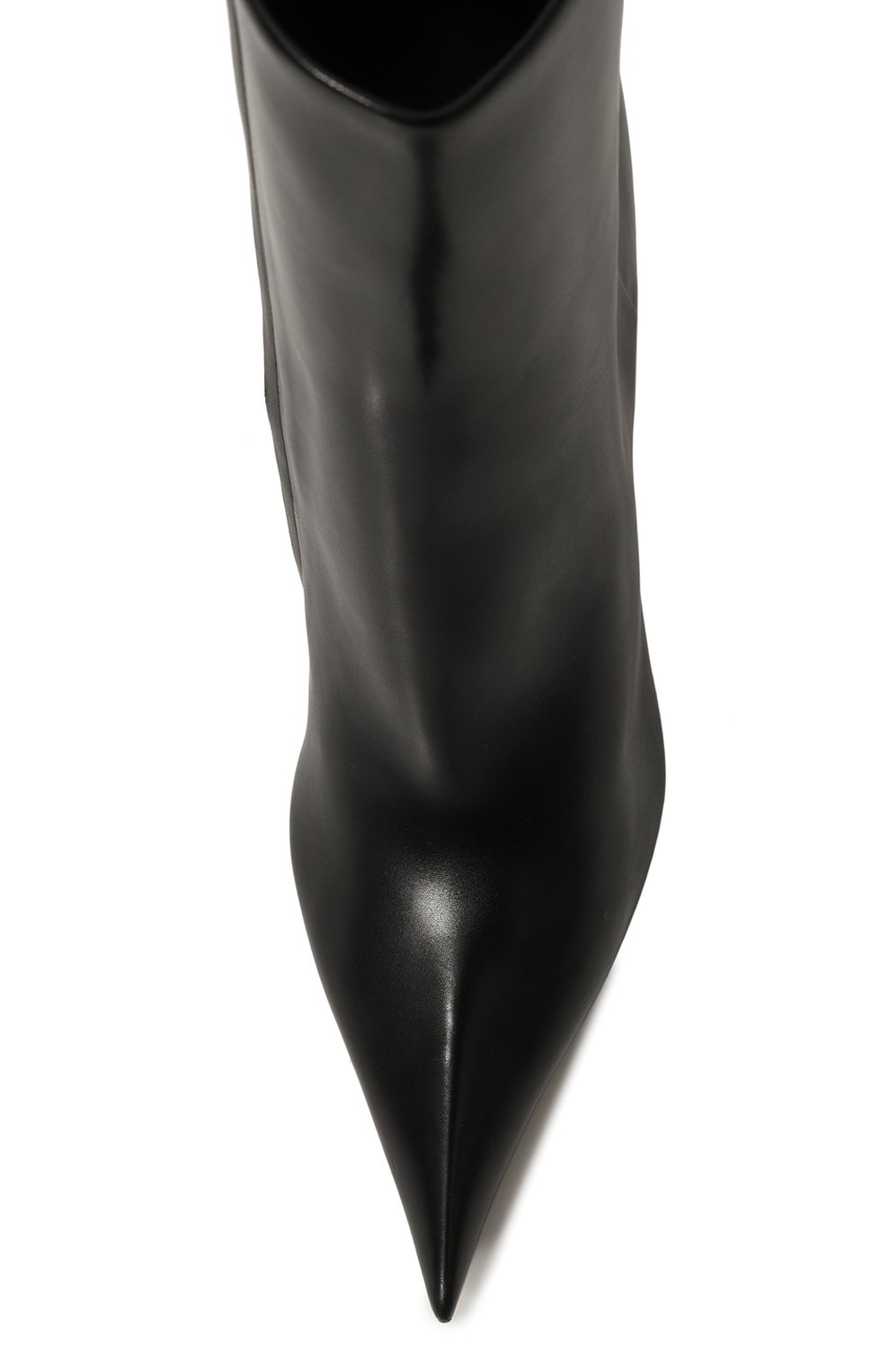 Кожаные ботильоны hourglass 100 BALENCIAGA, арт. 742404/WBET1, фото 6