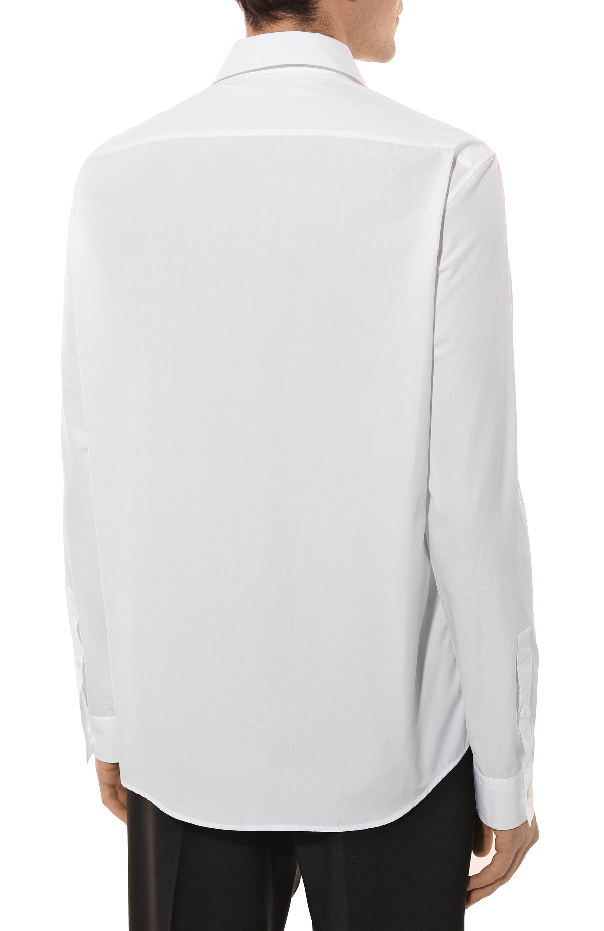 Хлопковая сорочка BALMAIN, арт. EH1HS409/CF43, фото 4