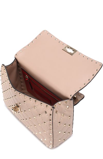 Сумка rockstud spike medium c металлическими шипами VALENTINO, арт. MW2B0122/NAP, фото 4