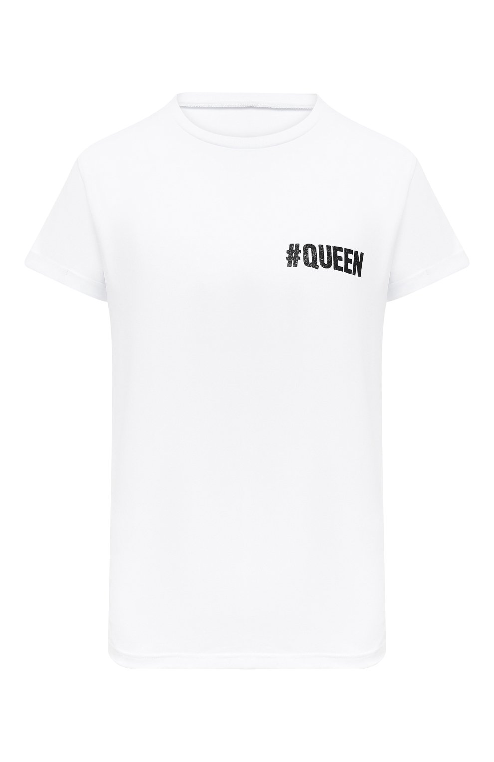 Хлопковая футболка SEVEN LAB белого цвета по цене 7520 руб., арт. T20-#Q G019 white, фото 1 Хлопковая футболка SEVEN LAB, арт. T20-#Q G019 white, фото 1