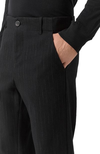 Брюки из хлопка и шерсти HANNES ROETHER, арт. TRA21VEL/7082, фото 5