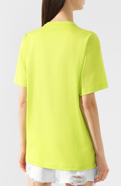 Хлопковая футболка ACNE STUDIOS, арт. 25E173/W, фото 4
