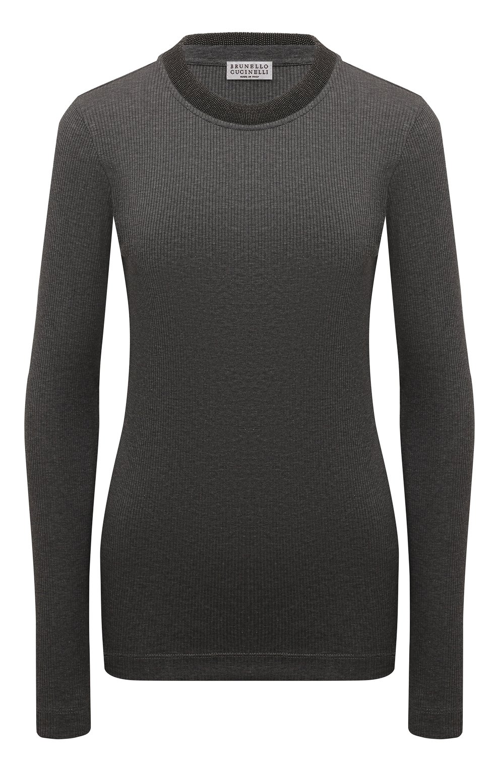 Хлопковый л онгслив BRUNELLO CUCINELLI, арт. MP902HR320, фото 1