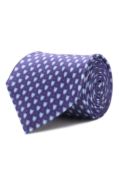 Мужской шелковый галстук CORNELIANI, арт. 85U390-0120331/00