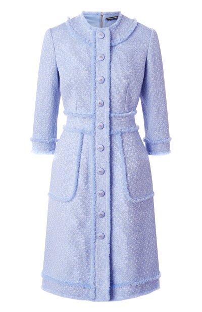 Женское твидовое платье DOLCE & GABBANA, арт. F6ARXT/HUMUA