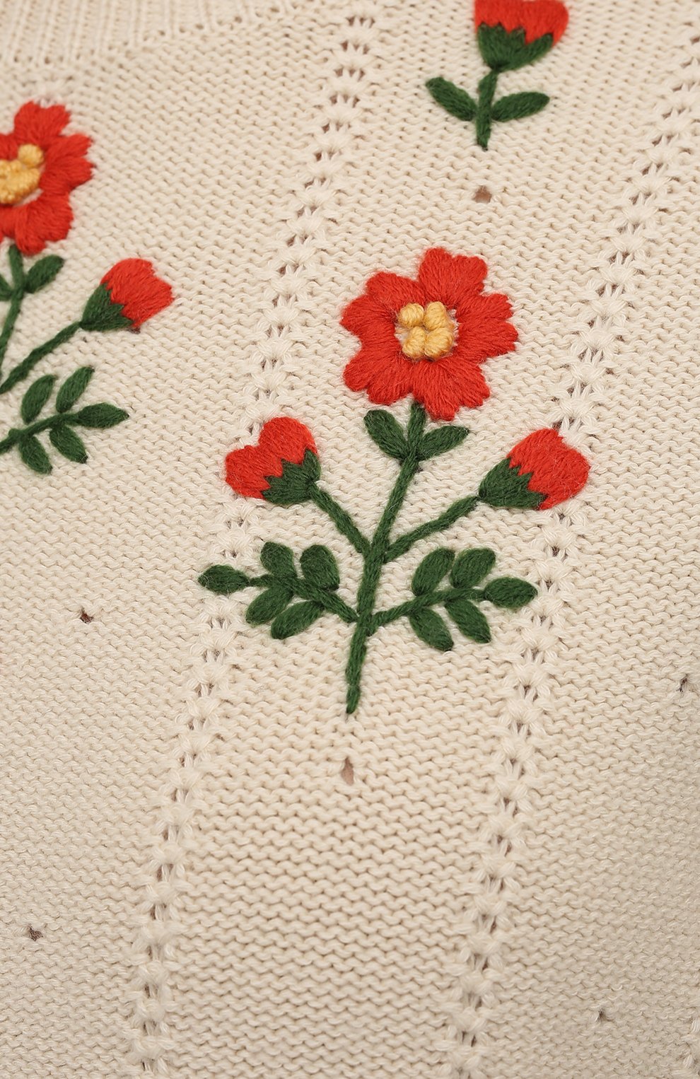 Пуловер из шерсти и хлопка GUCCI, арт. 653328/XKBS9, фото 5