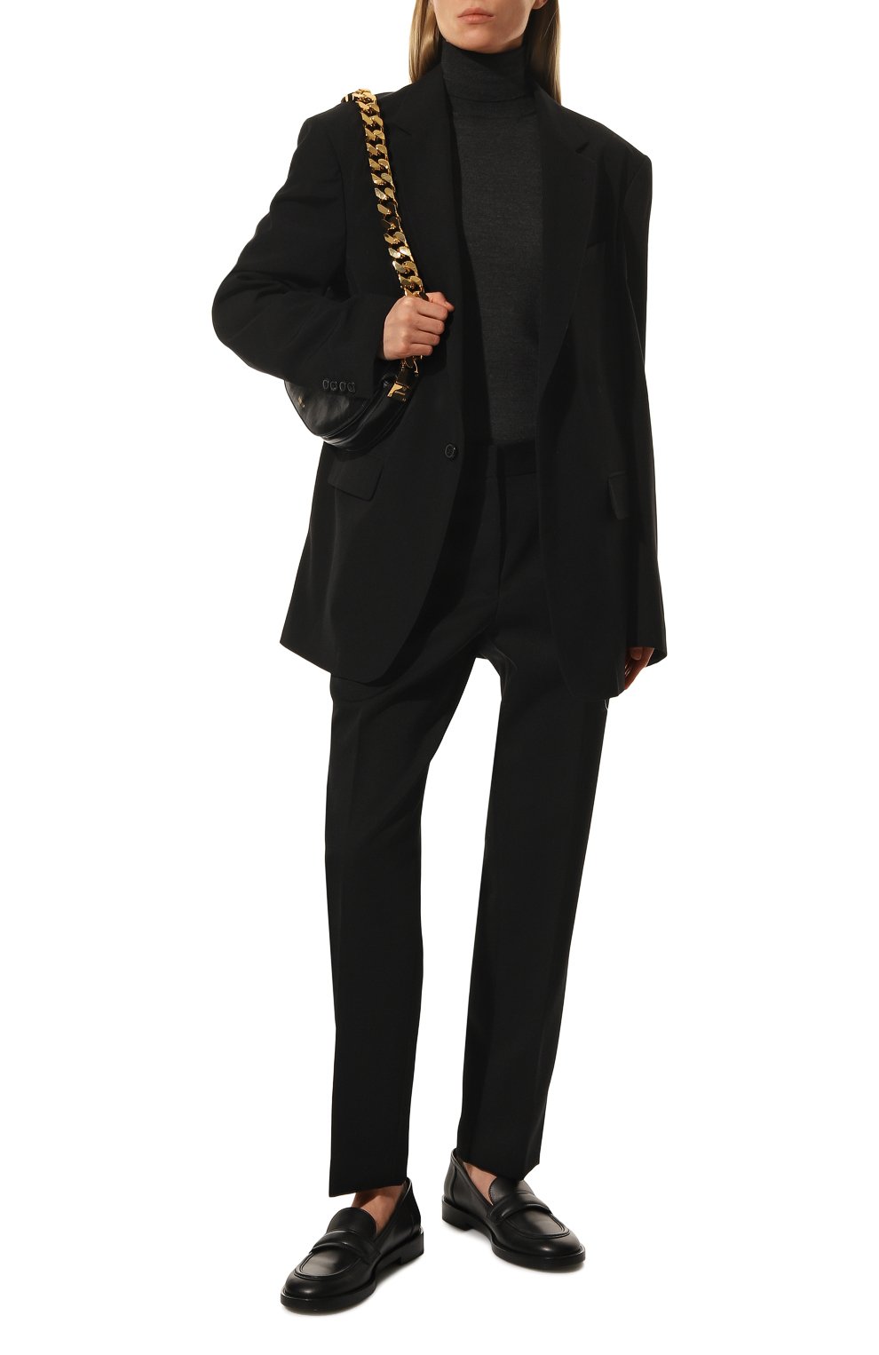 Шерстяные брюки JIL SANDER, арт. J04KA0003-J40021, фото 2