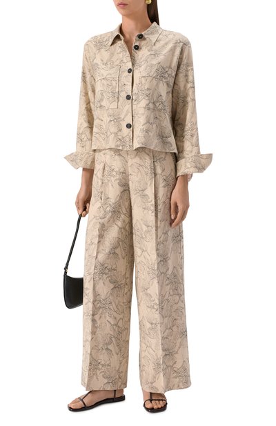 Рубашка из вискозы и льна WINDSOR, арт. 52 DB340HV 10019671/30046539, фото 2