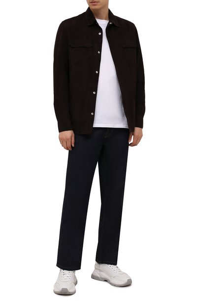 Замшевая куртка с меховой подкладкой ANDREA CAMPAGNA, арт. 00900H5MA8900, фото 2