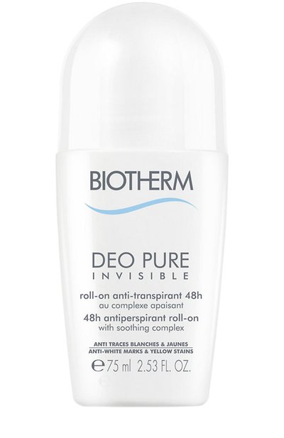 Роликовый дезодорант deo pure invisible roll on (75ml) BIOTHERM, арт. 3605540856635, фото 1