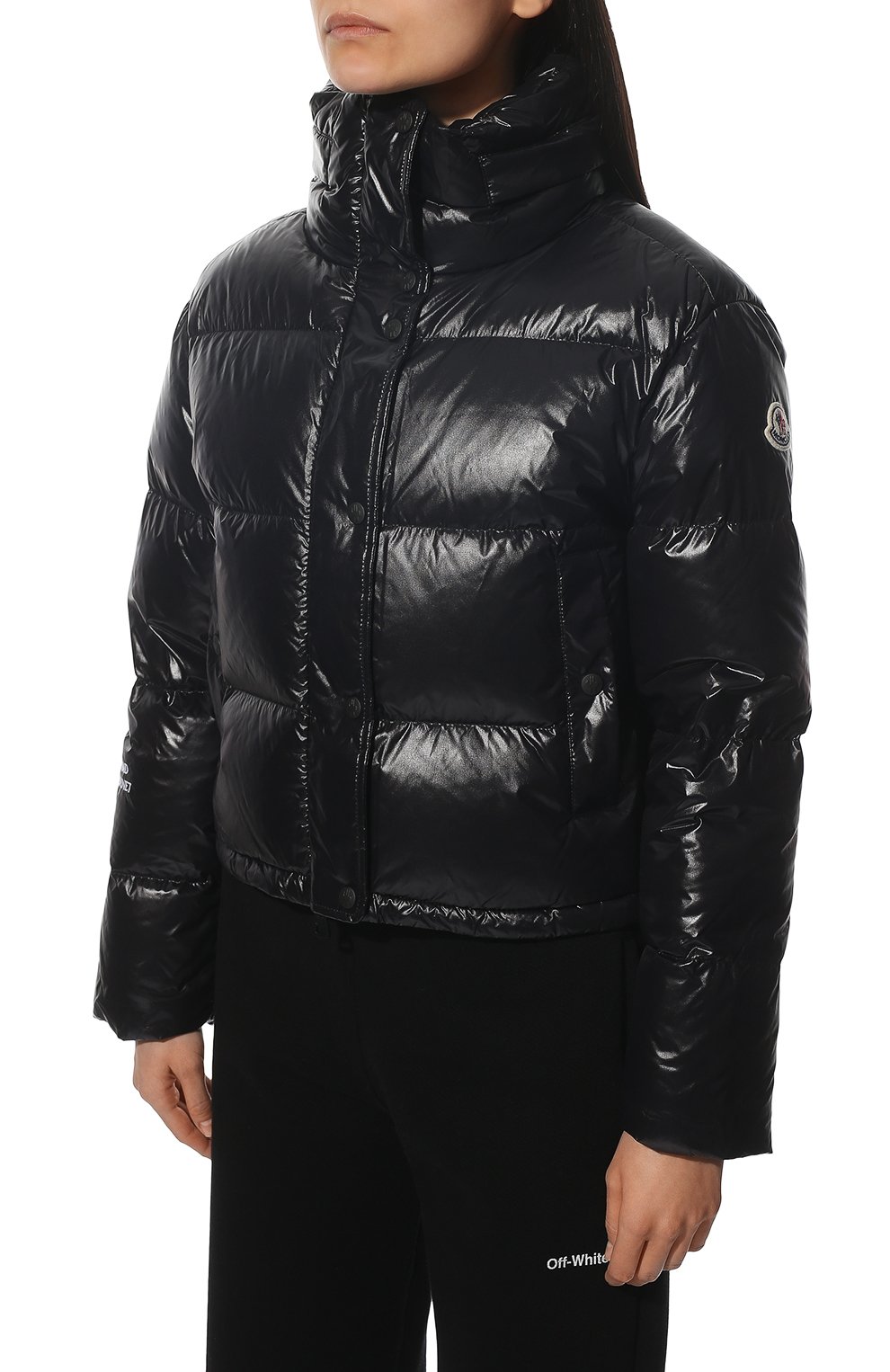 Пуховик damgan MONCLER черного цвета по цене 156000 руб., арт. H1-093-1A000-72-53A0E, фото 3 Пуховик damgan MONCLER, арт. H1-093-1A000-72-53A0E, фото 3