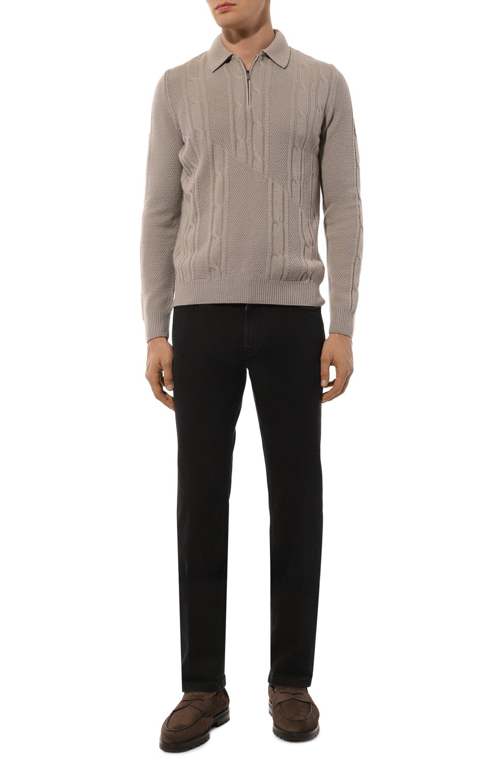 Поло из шерсти и кашемира ZILLI, арт. KZP001M0223VCAB00, фото 2