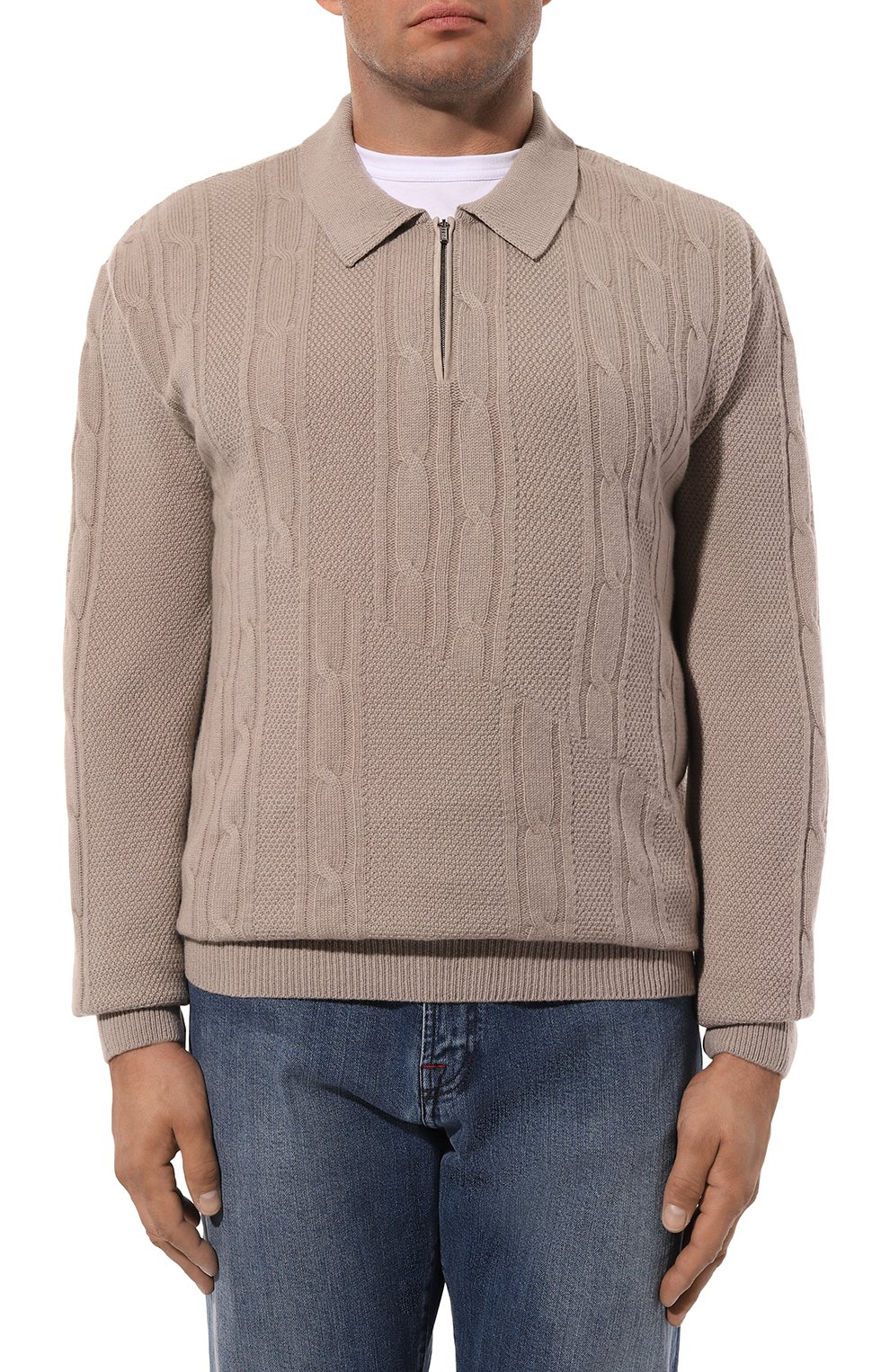 Поло из шерсти и кашемира ZILLI, арт. KZP001M0223VCAB00/64, фото 3