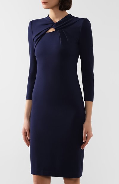 Платье GIORGIO ARMANI темно-синего цвета по цене 105000 руб., арт. 6GAA76/AJDRZ, фото 3 Платье GIORGIO ARMANI, арт. 6GAA76/AJDRZ, фото 3