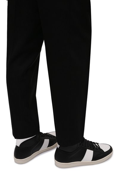 Кожаные кеды court classic sl/10h SAINT LAURENT, арт. 418026/0MP30, фото 3