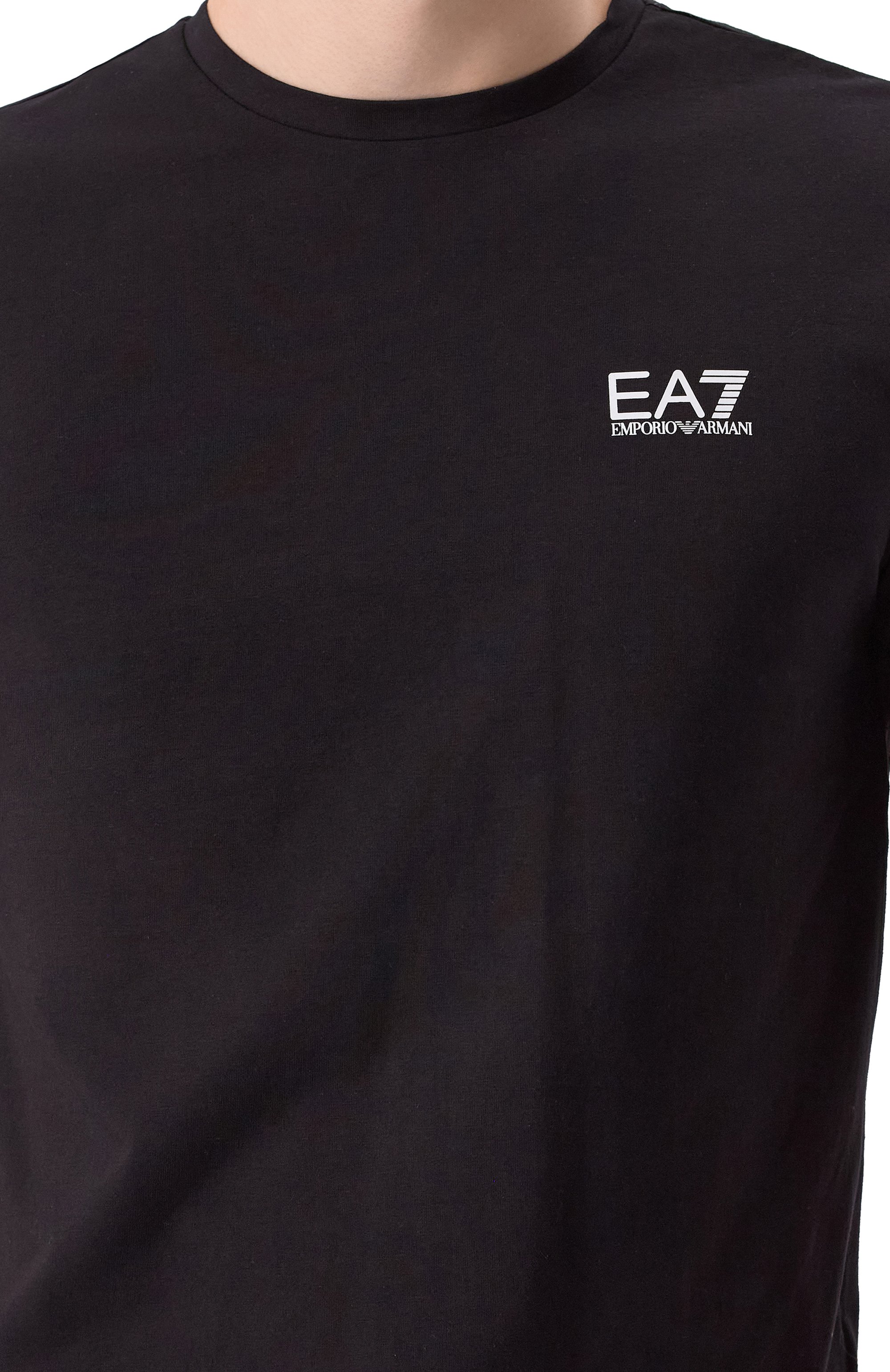 Хлопковая футболка EA7, арт. 8NPT26/PJVQZ, фото 5