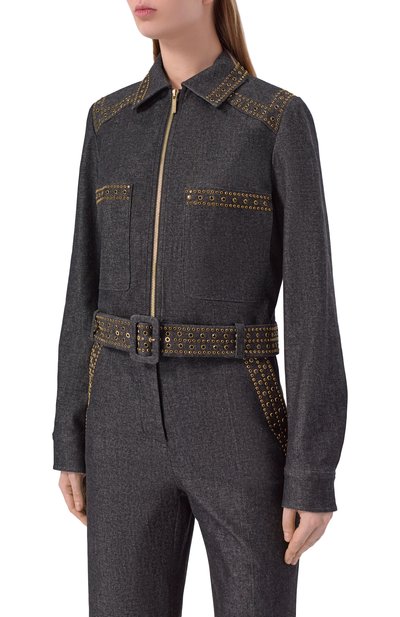 Джинсовая куртка ELIE SAAB, арт. J0191EF25/DE002, фото 3