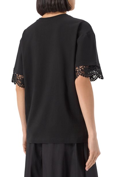 Хлопковая футболка TWINSET, арт. 251TT2410, фото 4