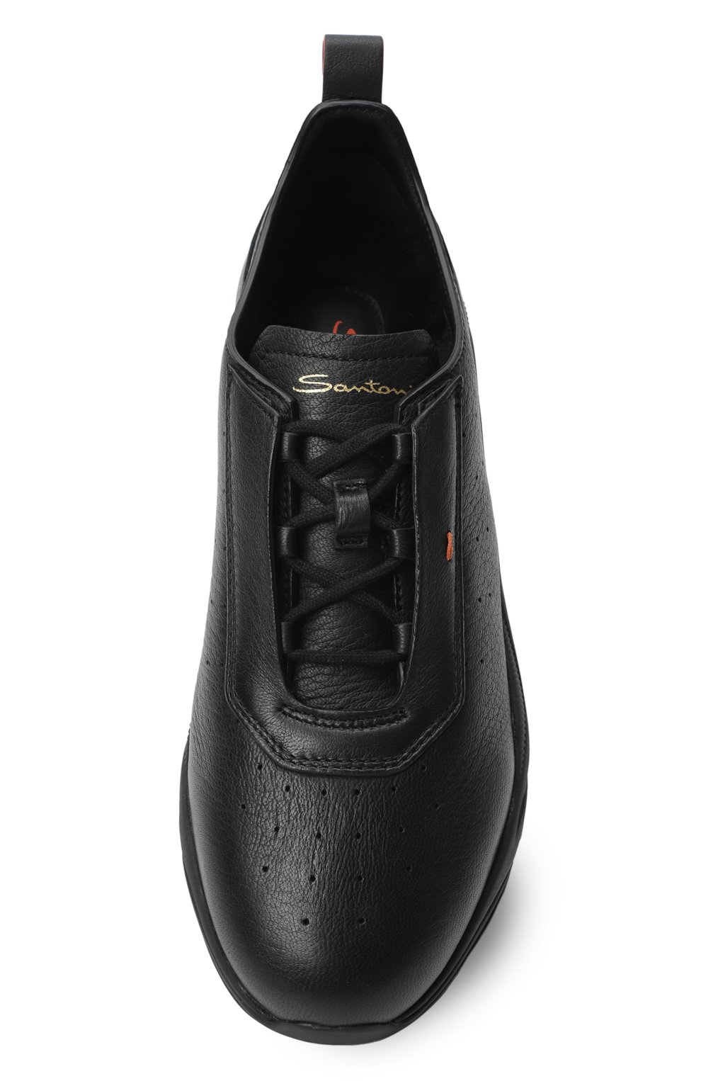 Кожаные кроссовки innova SANTONI, арт. MBIG22032NERPAUA, фото 6