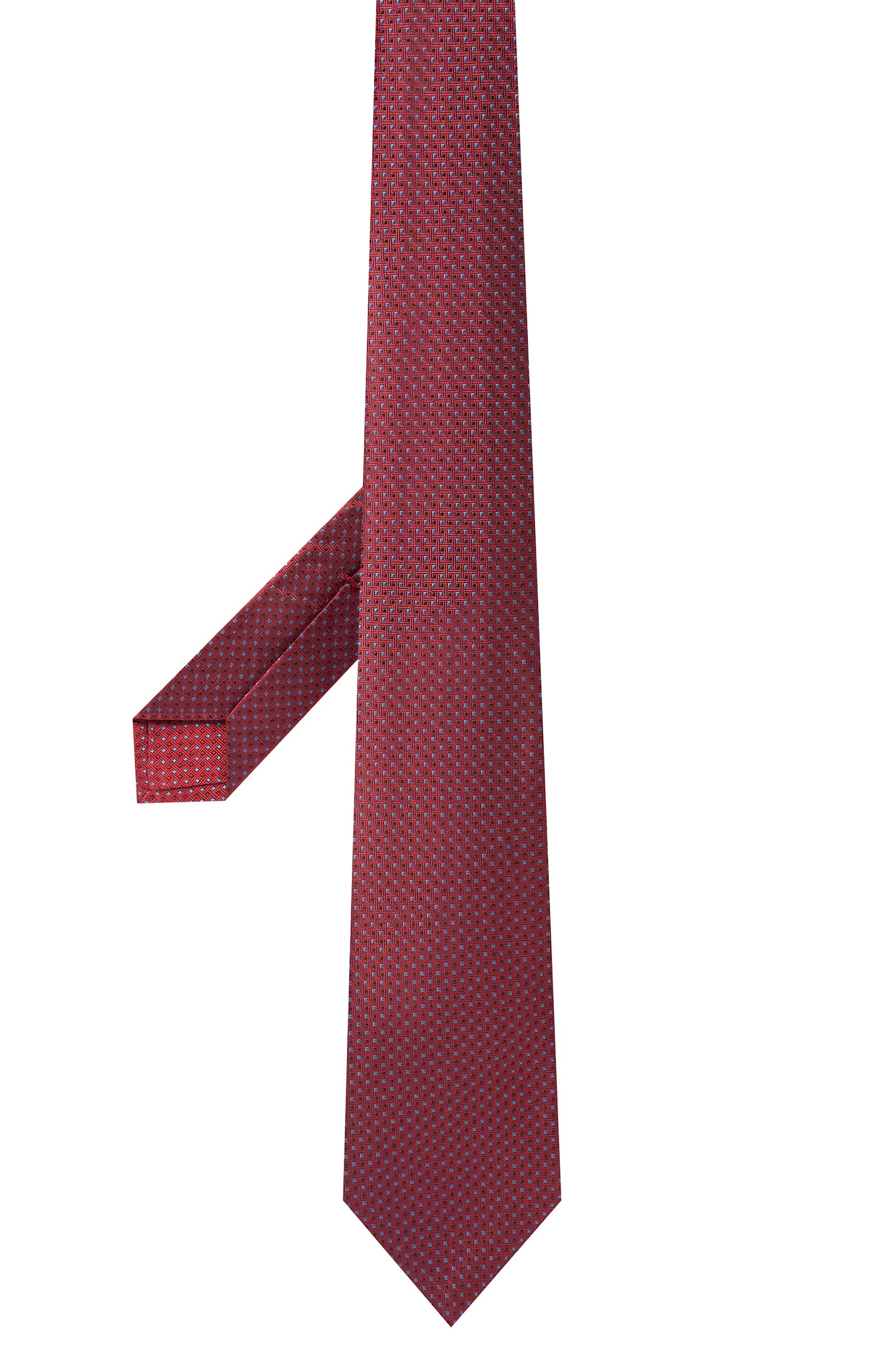 Шелковый галстук KITON бордового цвета по цене 41650 руб., арт. UCRVKPC01M05, фото 3 Шелковый галстук KITON, арт. UCRVKPC01M05, фото 3