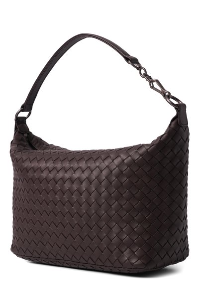 Сумка intrecciato medium BOTTEGA VENETA коричневого цвета по цене 178000 руб., арт. 239988/V3UN1, фото 4 Сумка intrecciato medium BOTTEGA VENETA, арт. 239988/V3UN1, фото 4