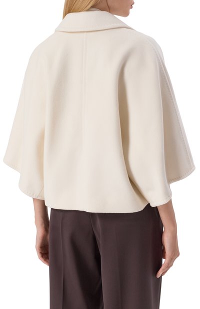 Полупальто из шерсти и кашемира MAX MARA, арт. GALEA, фото 4