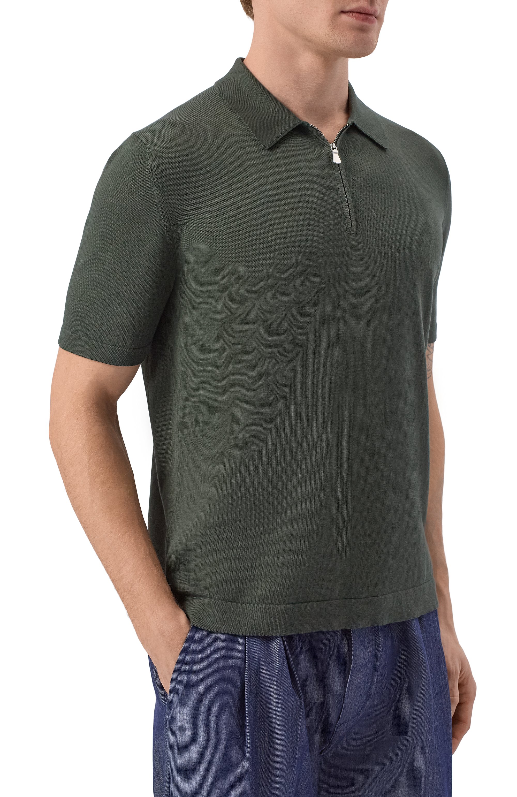 Хлопковое поло GRAN SASSO, арт. 58137/18120, фото 3